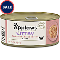 Applaws Limited Ingredient Tuna & Salmon in Broth Canned Wet Kitten Food