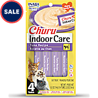 Inaba Churu Hairball Purees Control Tuna Recipe Cat Treats