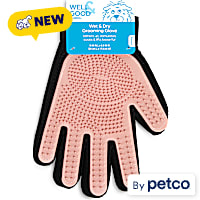 Well & Good Wet & Dry Dog Grooming Glove