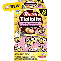 Inaba Churu Tuna and Salmon Recipe Tidbits Cat Food