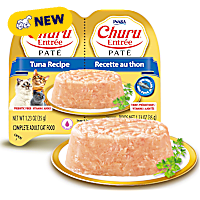 Inaba Churu Tuna Recipe Entree Pate Twin Cup Cat Food