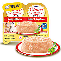 Inaba Churu Tuna Recipe Entree Pate Twin Cup Kitten Food