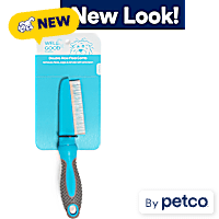 Well & Good Double Row Flea Comb for Dogs