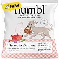 HUMBL Frozen Pourable Pouch EU-Sourced Norwegian Salmon Gently Cooked Dog Food