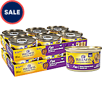 Wellness Complete Health Grain Free Turkey & Salmon Entree Pate Wet Cat Food