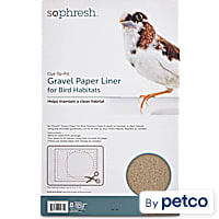 So Phresh Gravel Paper Liner for Bird Habitats