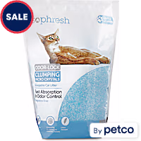 So Phresh Scoopable Odor-Lock Clumping Micro Crystal Cat Litter in Blue Silica