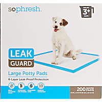 So Phresh Large Leak Guard Quilted Potty Pads