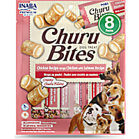 Inaba Churu Bites Chicken Wraps Chicken with Salmon Recipe Dog Treats