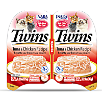 Inaba Twins Tuna & Chicken Recipe Cat Treats
