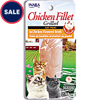 Inaba Grilled Chicken Fillets Flavored Broth Cat Treats