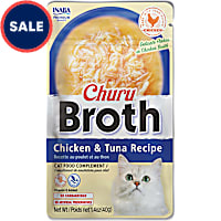 Inaba Churu Broth Chicken & Tuna Recipe Cat Treats