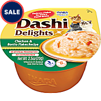Inaba Dashi Delights Chicken & Bonito Flakes Recipe Cat Treats