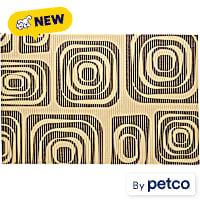 So Phresh Swirl Print Anti-Tracking Foam Cat Litter Trapper Mat