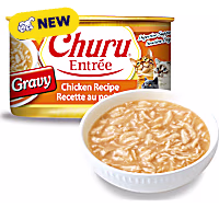 Inaba Churu Chicken Recipe Entree in Gravy Can Cat Food