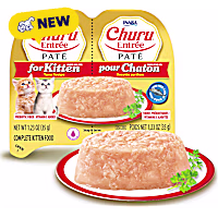 Inaba Churu Tuna Recipe Entree Pate Twin Cup Kitten Food