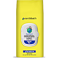 Earthbath Hypo-Allergenic and Fragrance Free Grooming Wipes for Pets