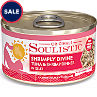 Soulistic Originals Shrimply Divine Tuna & Shrimp Dinner in Gelee Wet Cat Food