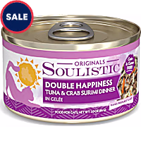 Soulistic Originals Double Happiness Tuna & Crab Surimi Dinner in Gelee Wet Cat Food