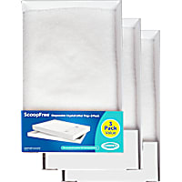 PetSafe ScoopFree Pack 3 Cat Litter Box Tray Refills with Sensitive Non Clumping Crystals
