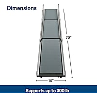 PetSafe Happy Ride Compact Telescoping Dog Ramp