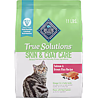 Blue Buffalo True Solutions Perfect Skin & Coat Salmon Natural Dry Food for Adult Cats