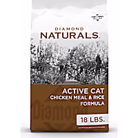 Diamond Naturals Active Cat All Life Stages High Protein Chicken Meal & Rice Dry Cat Food