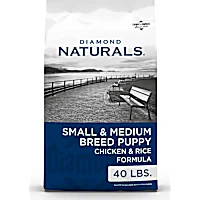 Diamond Naturals Small & Medium Breed Puppy High Protein Chicken & Rice Dry Dog Food