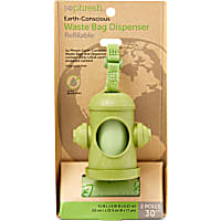 So Phresh Fire Hydrant Earth-Conscious 38% USDA Certified Biobased Content Dog Waste Bag Dispenser