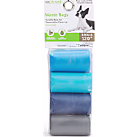 So Phresh Blue & Grey Unscented Dog Waste Bags