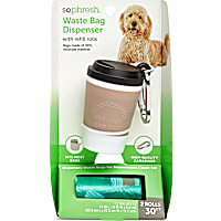 So Phresh Coffee Cup Dog Waste Bag Dispenser with Refill Rolls