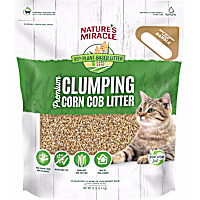 Nature's Miracle Premium Clumping Corn Cob Cat Litter