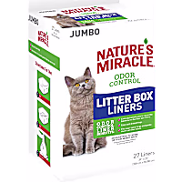 Nature's Miracle Odor Control Jumbo Cat Litter Box Liners