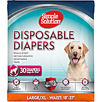 Simple Solution Disposable Female Diapers for Dogs
