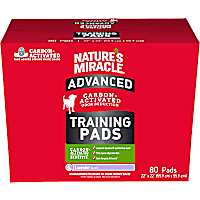 Nature's Miracle Advanced Puppy Training Pads With Carbon-Activated Odor Reduction