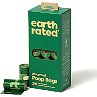 Earth Rated Unscented Leakproof Dog Poop Bags