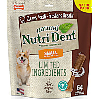 Nylabone Nutri Dent Filet Mignon Flavored Small/Regular Dog Dental Chews