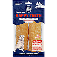Himalayan Dog Chew Happy Teeth Bacon Dog Treats