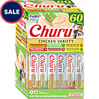 Inaba Churu Variety Box Chicken, Scallop, Cheese, Beef and Salmon Cat Treats