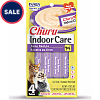 Inaba Churu Hairball Purees Control Tuna Recipe Cat Treats