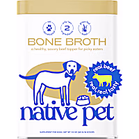 Native Pet Real Beef Bone Broth Powder Dog Food Topper