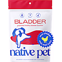 Native Pet Cranberry Bladder Chews Kidney & Urinary Supplement for Dogs