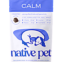 Native Pet Calm Chews for Anxiety & Calming Supplement for Dogs