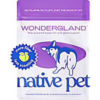 Native Pet WonderGland Anal Gland Pumpkin Fiber & Digestive Supplement for Dogs