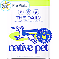 Native Pet The Daily Powder 11-in-1 Multivitamin Supplement for Dogs