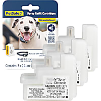 PetSafe Spray Refill Citronella No Mess Replacement Cartridges Spray Bark Dog Collar