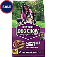 Purina Dog Chow Complete With Lamb Flavor Adult Dry Dog Food Kibble