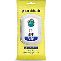 Earthbath Soft Hypoallergenic Eye Wipes for Pets