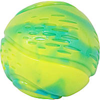 Petstages Multi Grunt N' Punt Tennis Ball Fetch Dog Toy