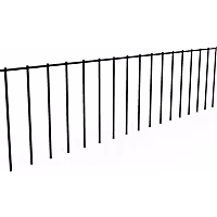 Dig Defence No-Dig Small/Medium Animal Barrier BLACK Powder Coat
